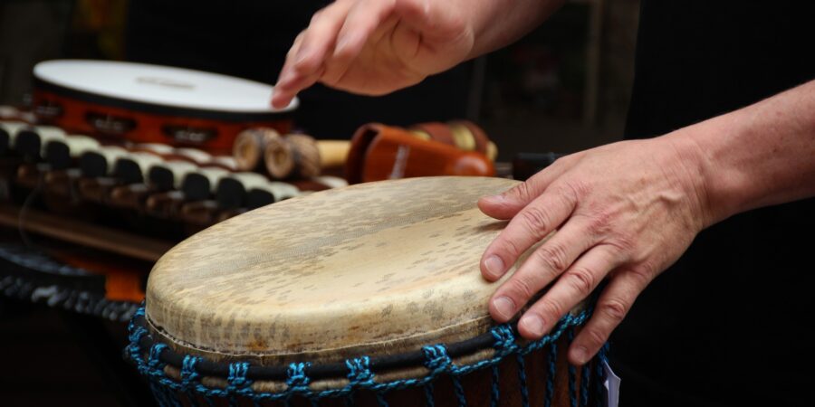 Concentration games on the djembe