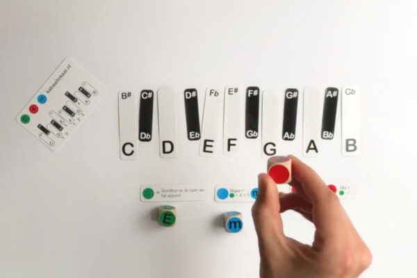 3 + 4 = 7 (chord building game)